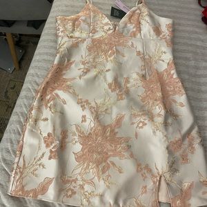 Wild Fable Pink Patterned Dress NWT